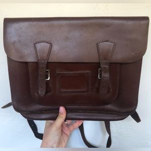 Cambridge Leather Backpack Made in England